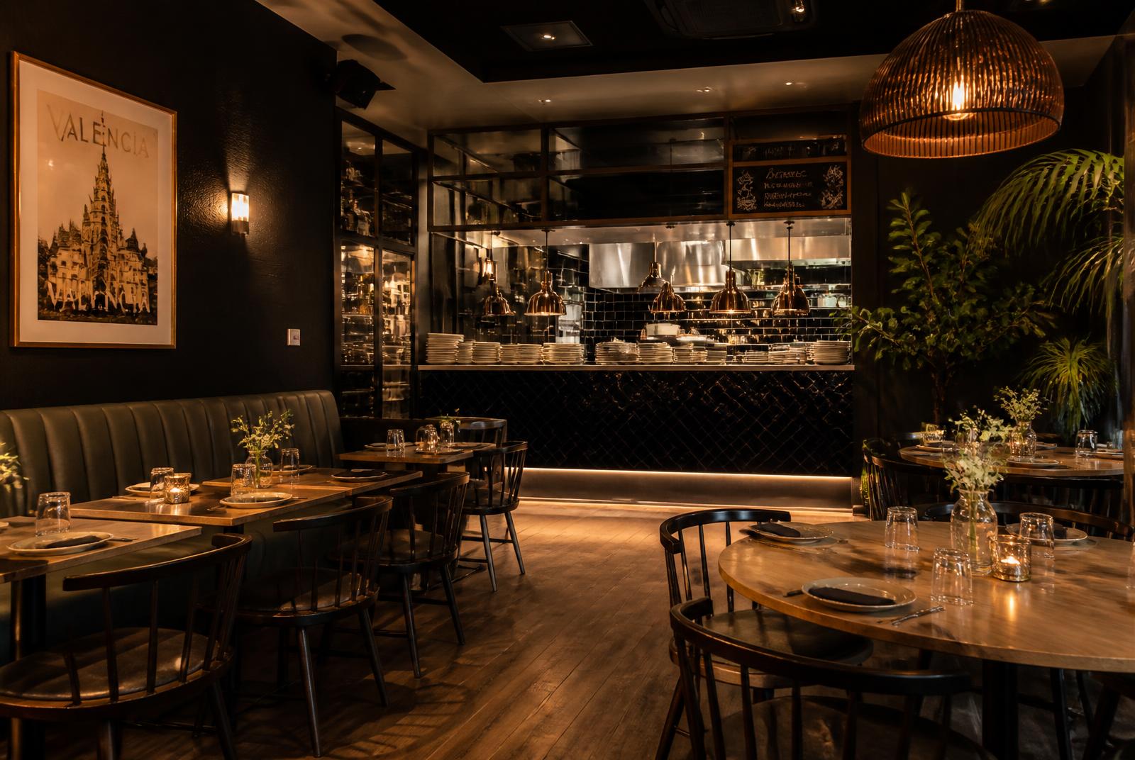 Sala del restaurante Cosa Nostra